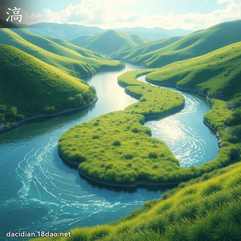 滈 - 国语大辞典配图