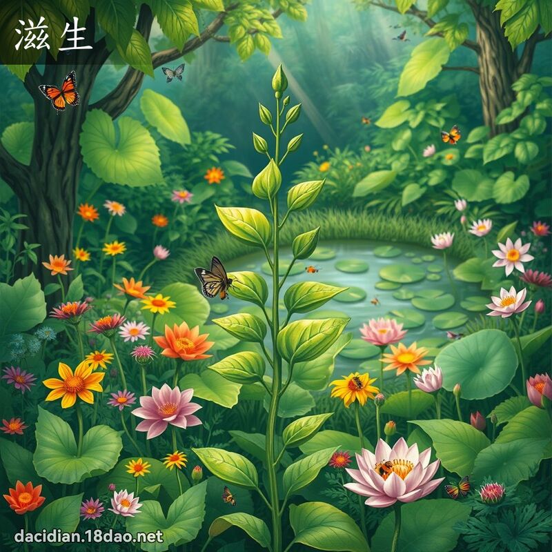 滋生 - 國語大辭典配圖