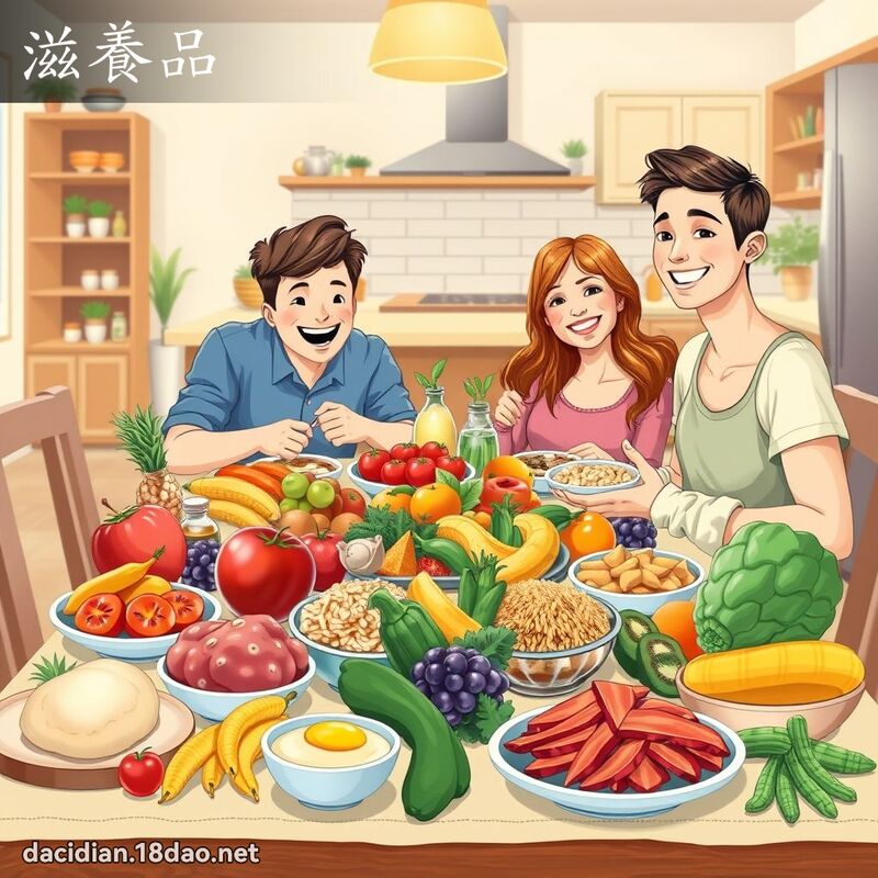滋養品 - 國語大辭典配圖