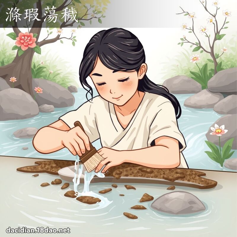 滌瑕蕩穢 - 國語大辭典配圖