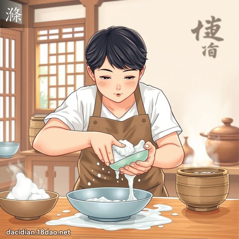 涤 - 国语大辞典配图