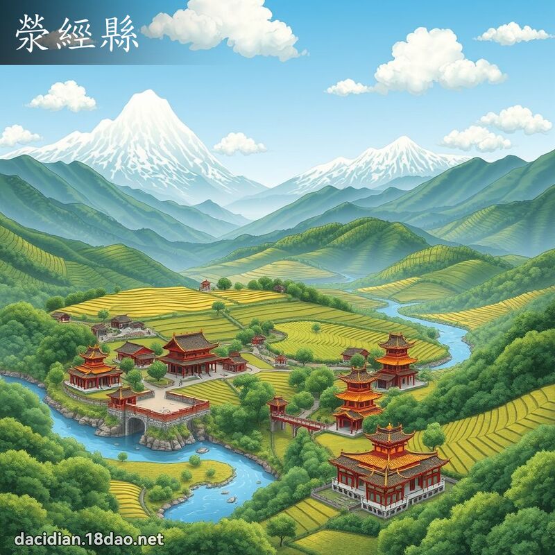 滎經縣 - 國語大辭典配圖