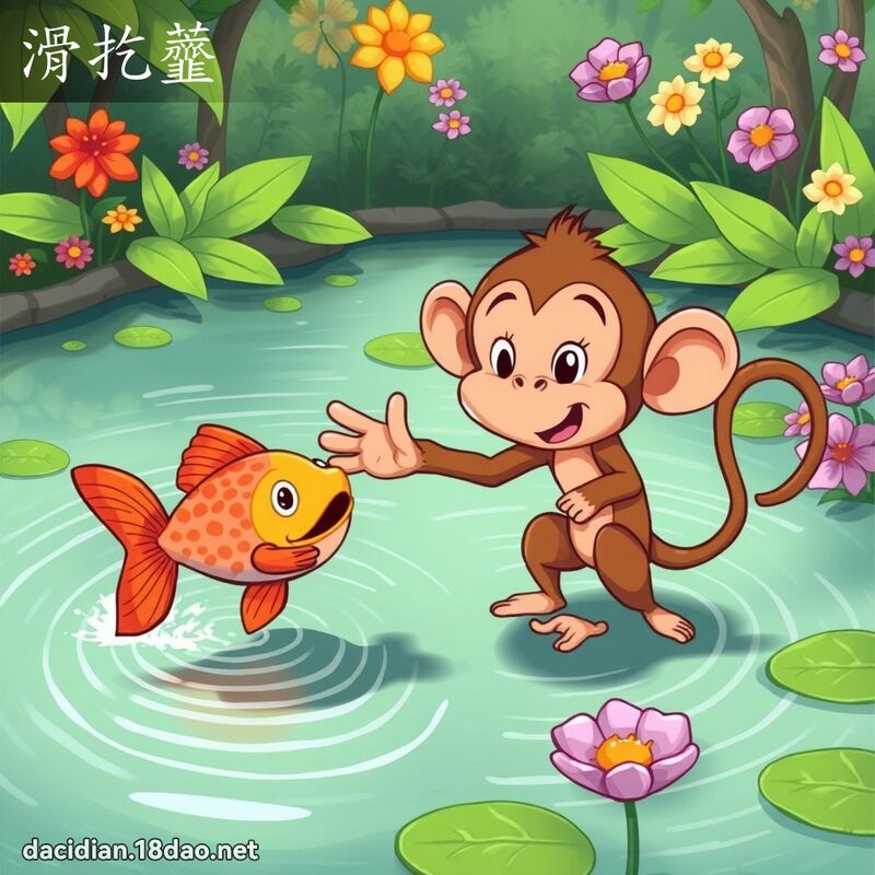 滑扢虀 - 國語大辭典配圖