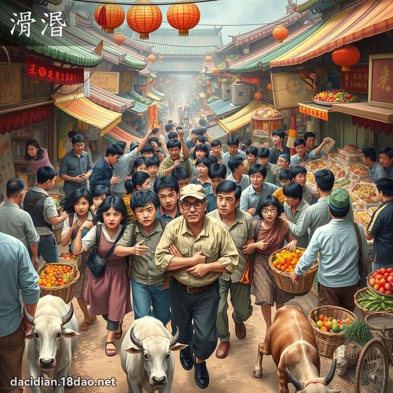 滑湣 - 国语大辞典配图