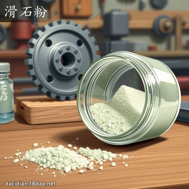 滑石粉 - 國語大辭典配圖