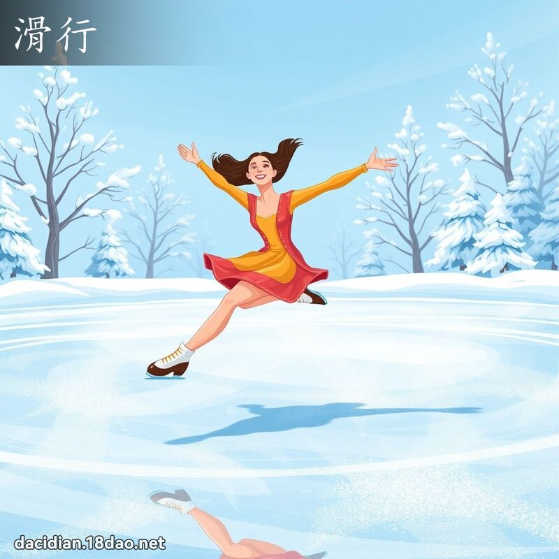 滑行 - 國語大辭典配圖