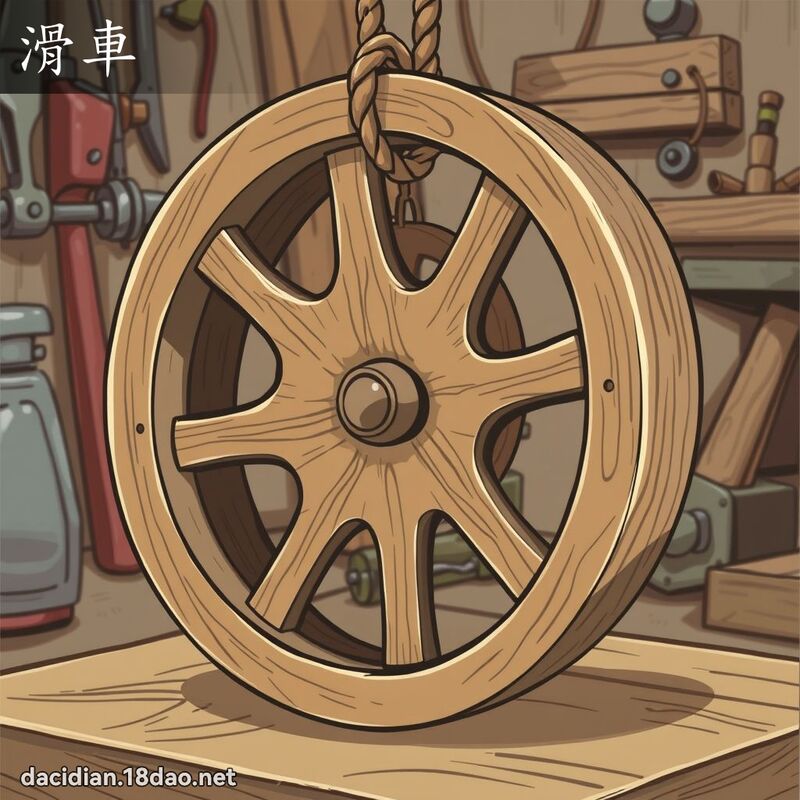 滑车 - 国语大辞典配图