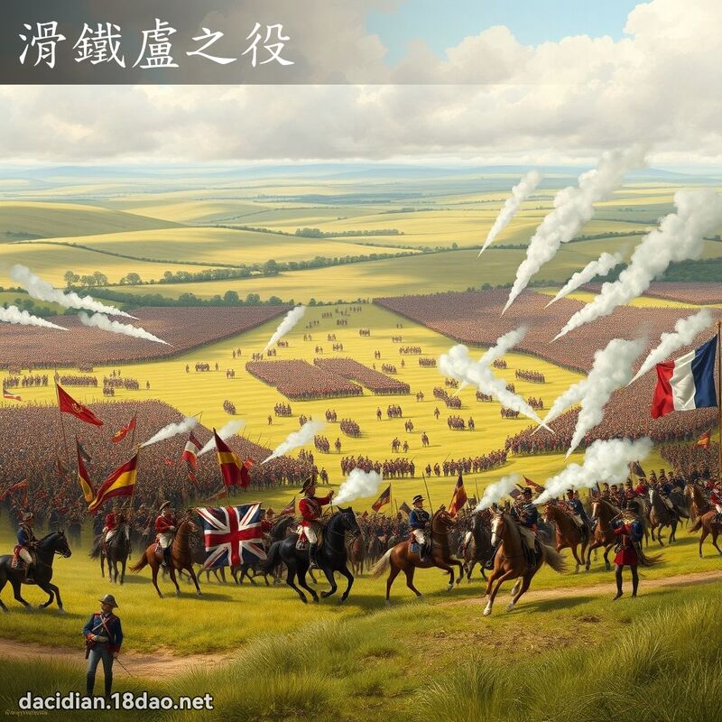 滑鐵盧之役 - 國語大辭典配圖