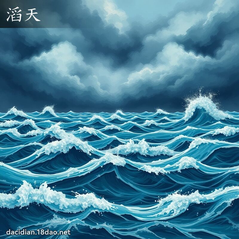 滔天 - 国语大辞典配图