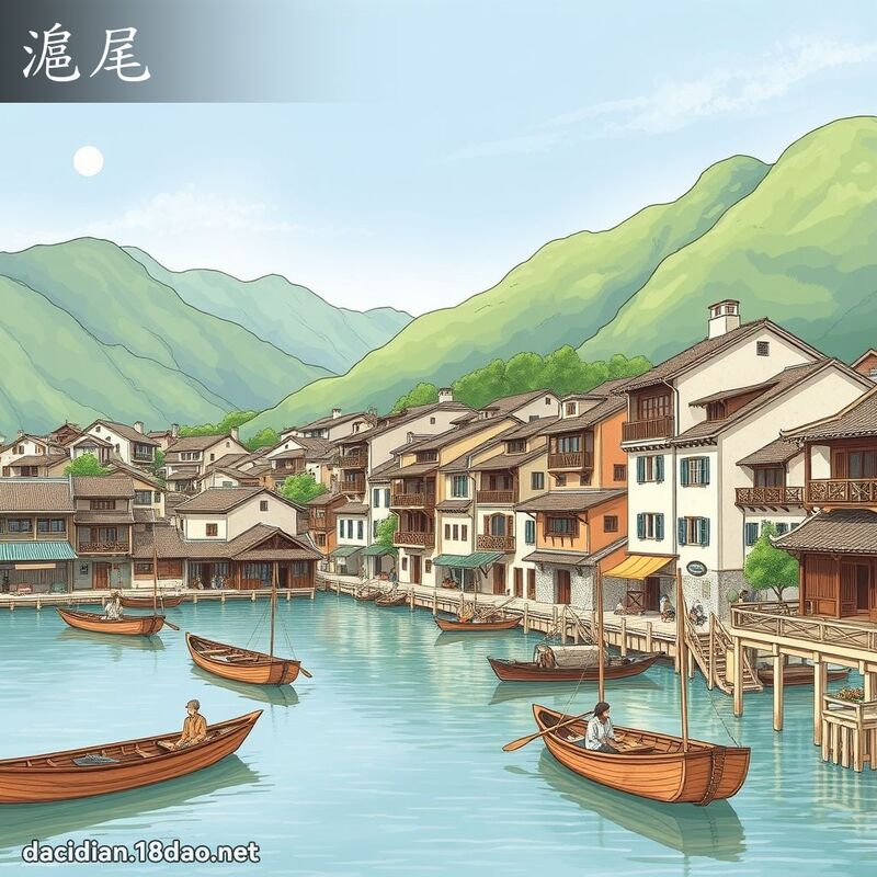 滬尾 - 國語大辭典配圖