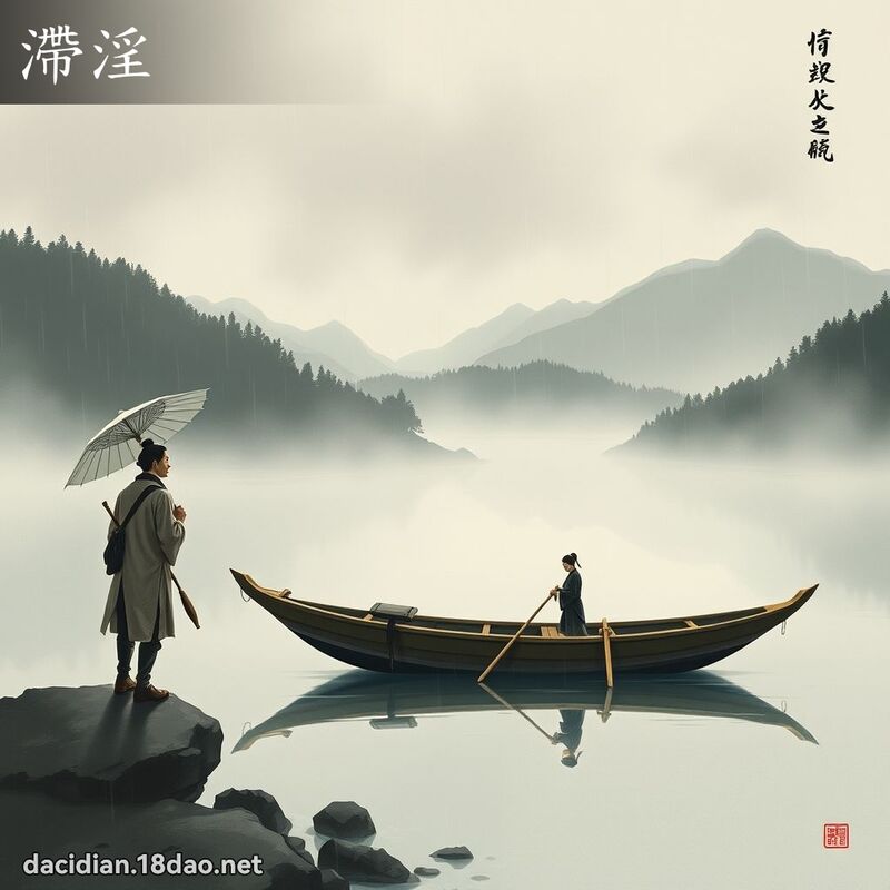 滯淫 - 國語大辭典配圖