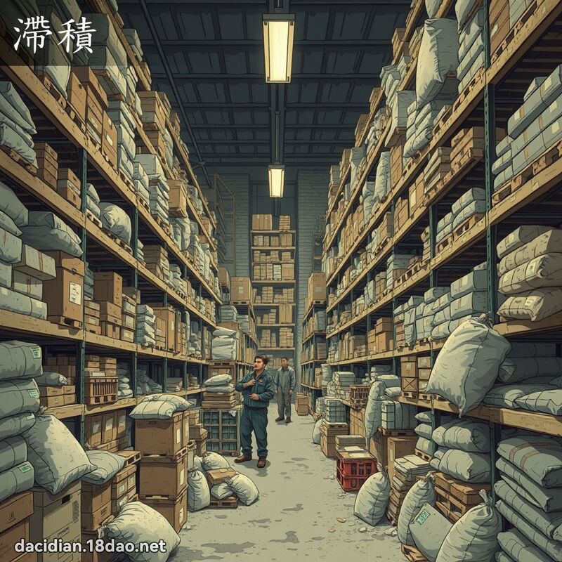 滯积 - 国语大辞典配图
