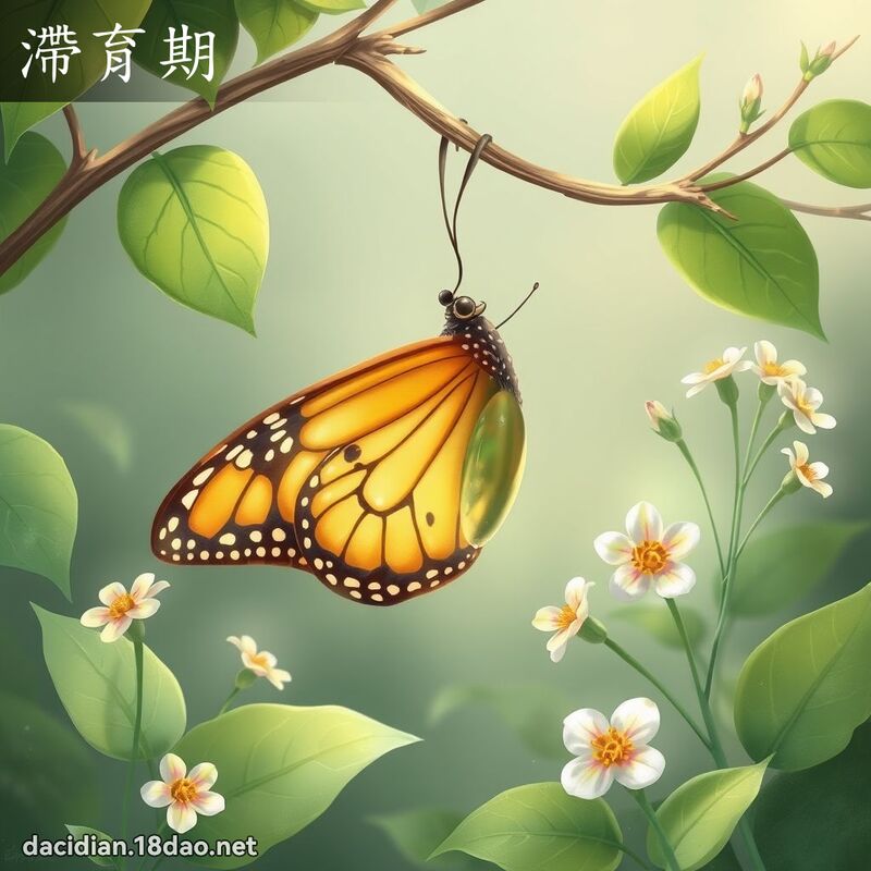 滯育期 - 國語大辭典配圖