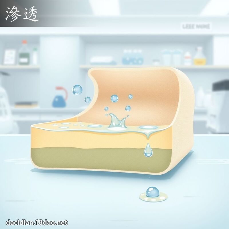 滲透 - 國語大辭典配圖