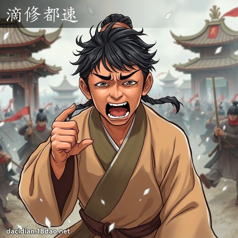 滴修都速 - 国语大辞典配图