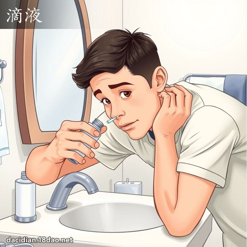 滴液 - 國語大辭典配圖