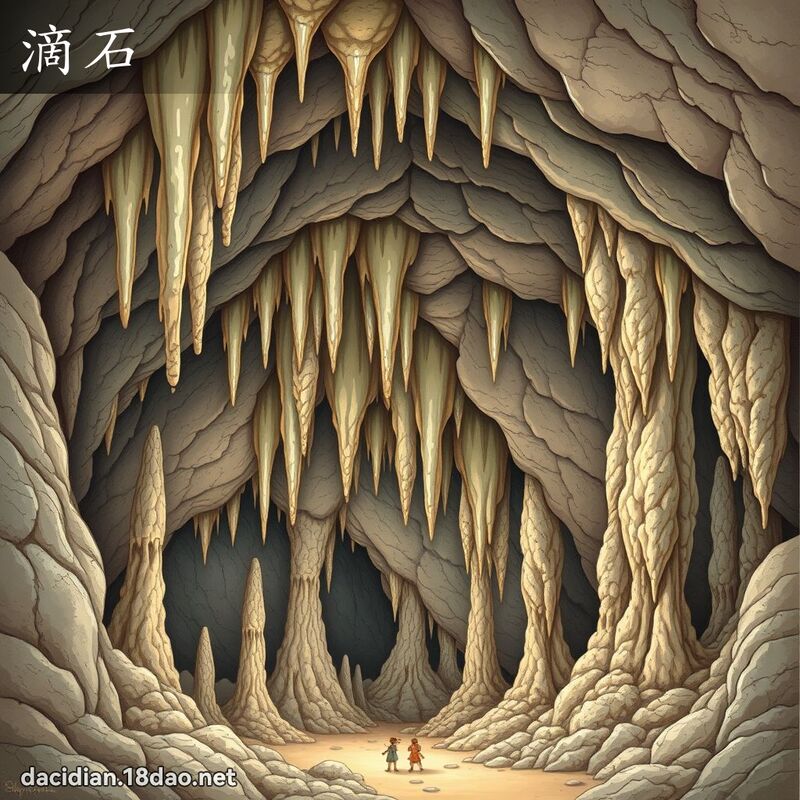 滴石 - 國語大辭典配圖