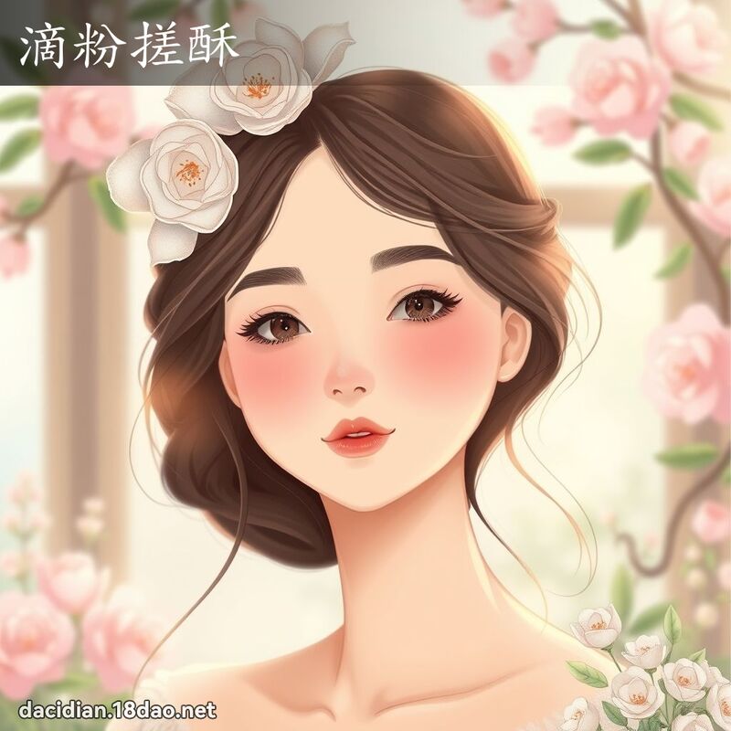 滴粉搓酥 - 國語大辭典配圖