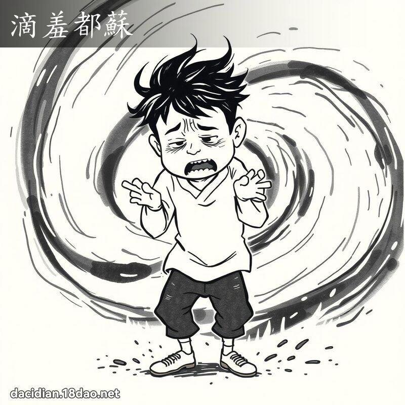 滴羞都蘇 - 國語大辭典配圖