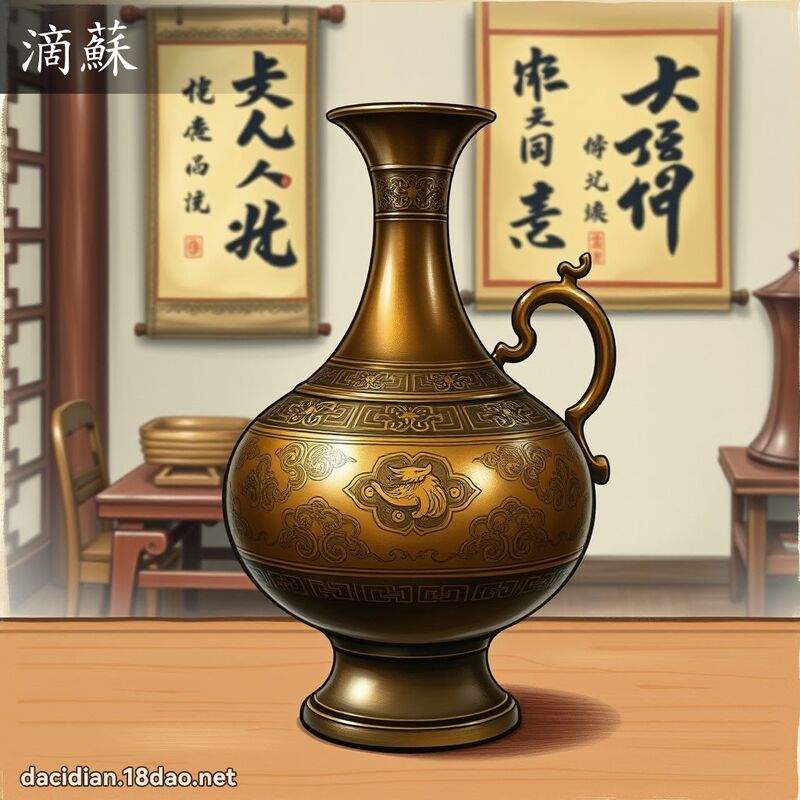 滴蘇 - 國語大辭典配圖