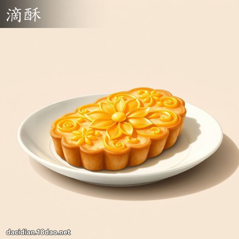 滴酥 - 國語大辭典配圖