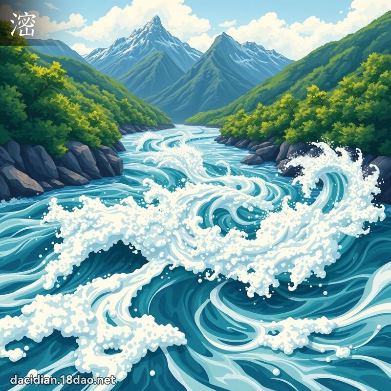 滵 - 国语大辞典配图