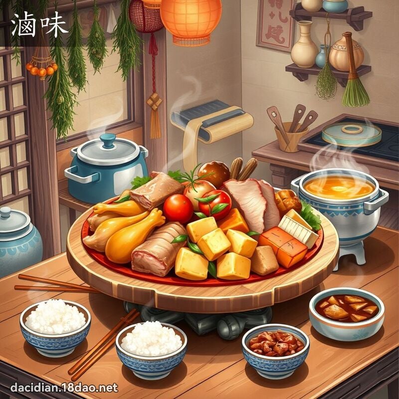 滷味 - 國語大辭典配圖