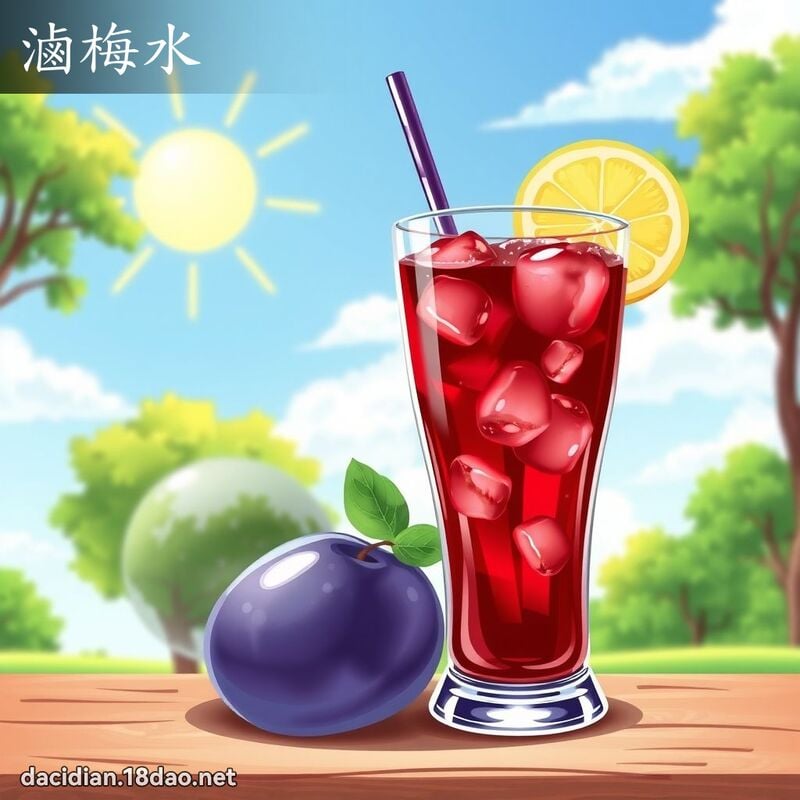 滷梅水 - 國語大辭典配圖