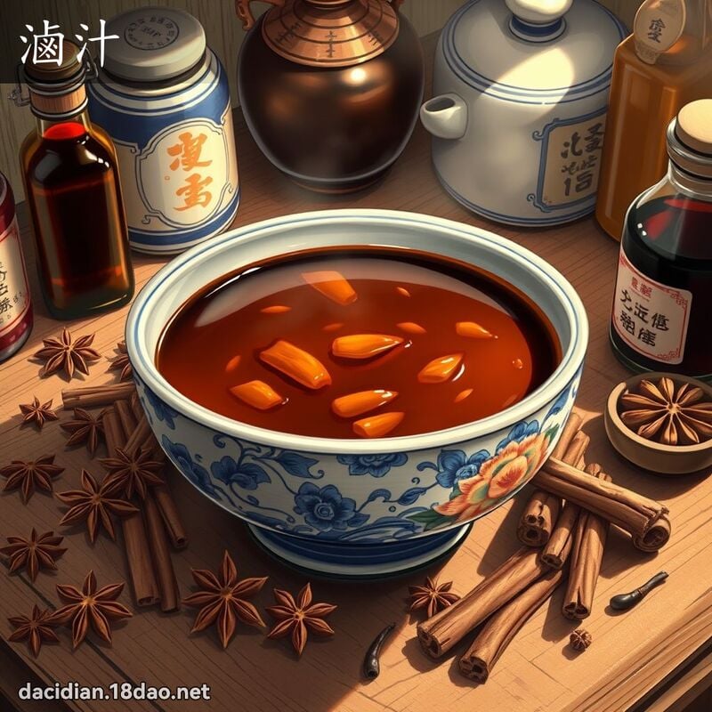 滷汁 - 國語大辭典配圖