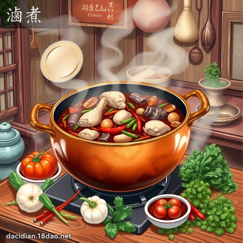 滷煮 - 國語大辭典配圖