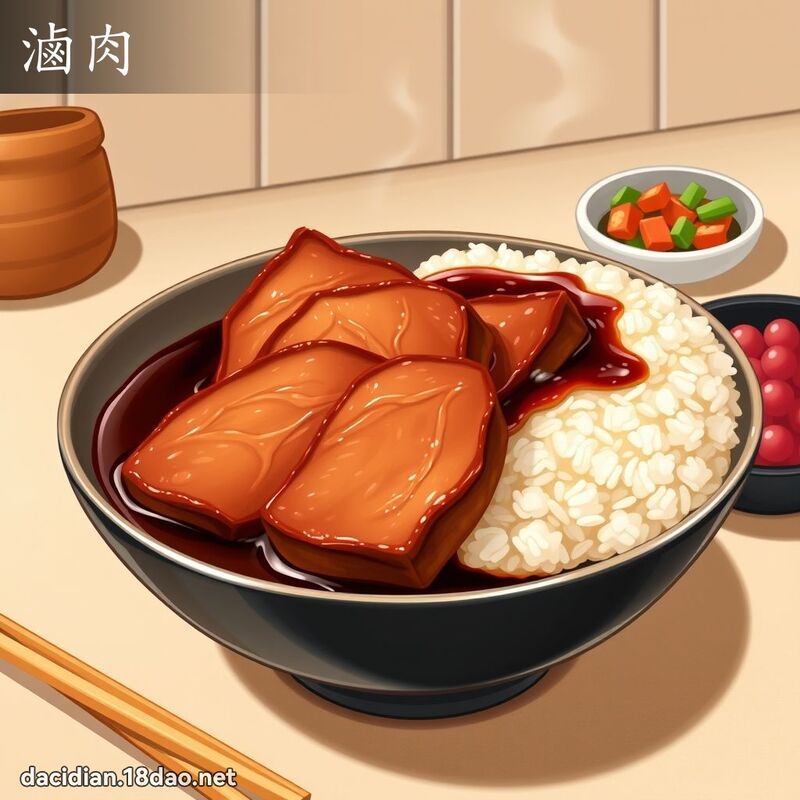 滷肉 - 国语大辞典配图