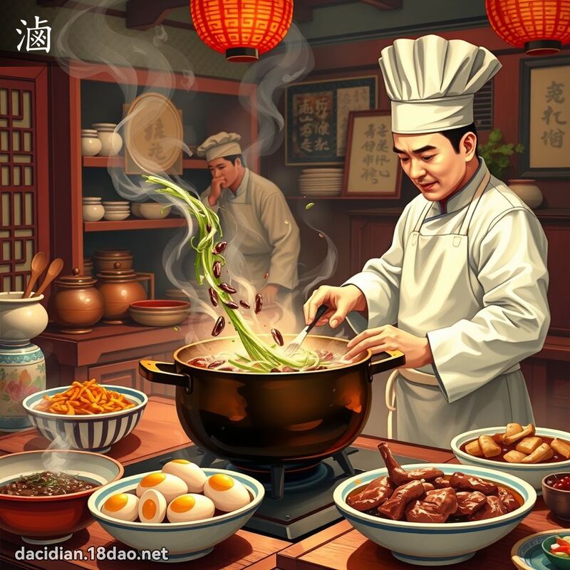 滷 - 國語大辭典配圖