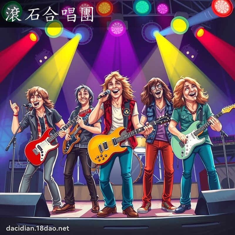 滾石合唱團 - 國語大辭典配圖