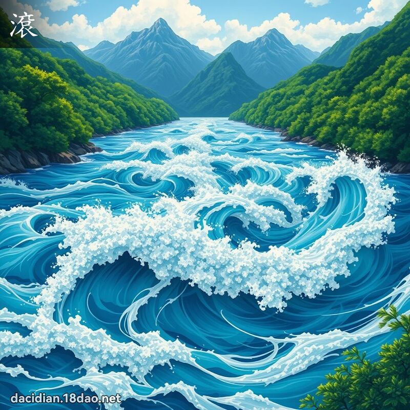 滾 - 國語大辭典配圖