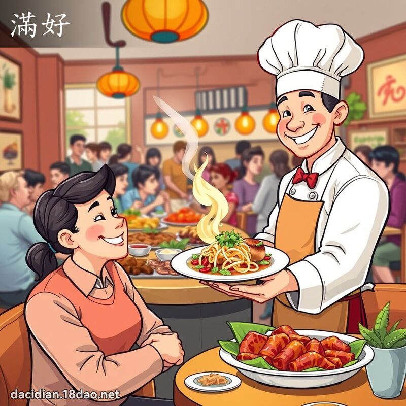 滿好 - 國語大辭典配圖