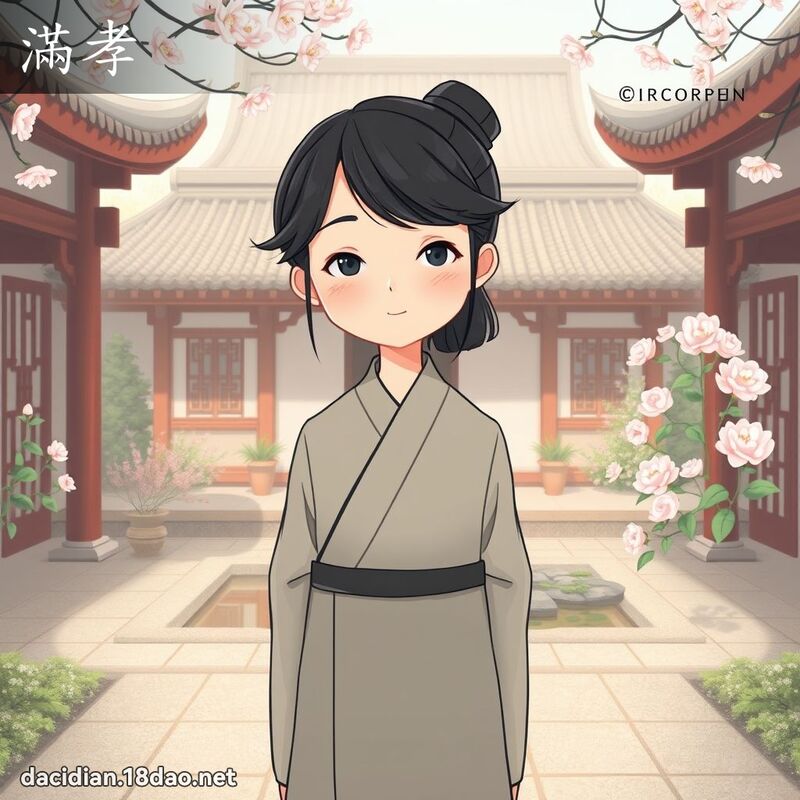 滿孝 - 國語大辭典配圖