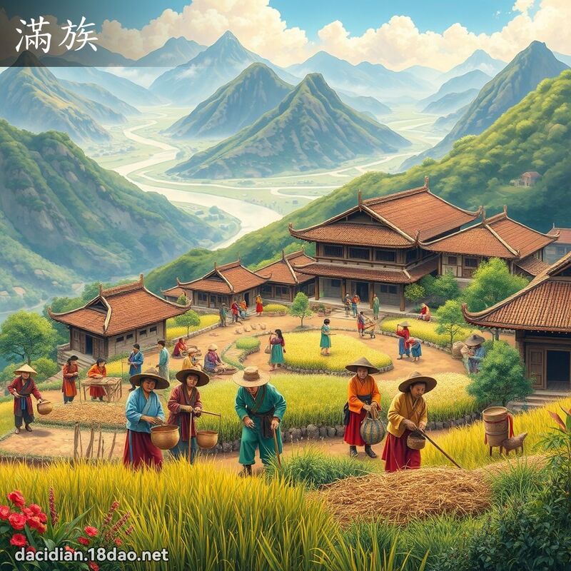 滿族 - 國語大辭典配圖