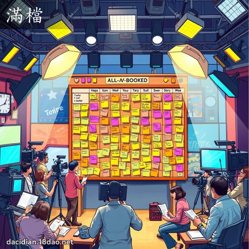 滿檔 - 國語大辭典配圖