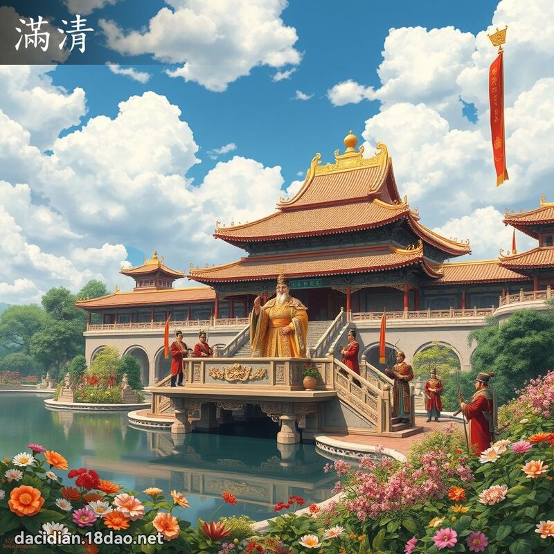 滿清 - 國語大辭典配圖