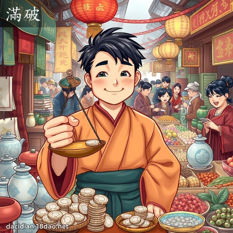 滿破 - 國語大辭典配圖