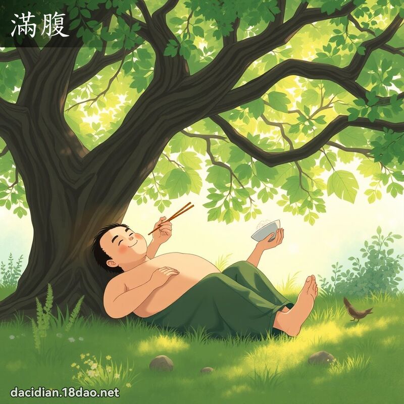 滿腹 - 國語大辭典配圖
