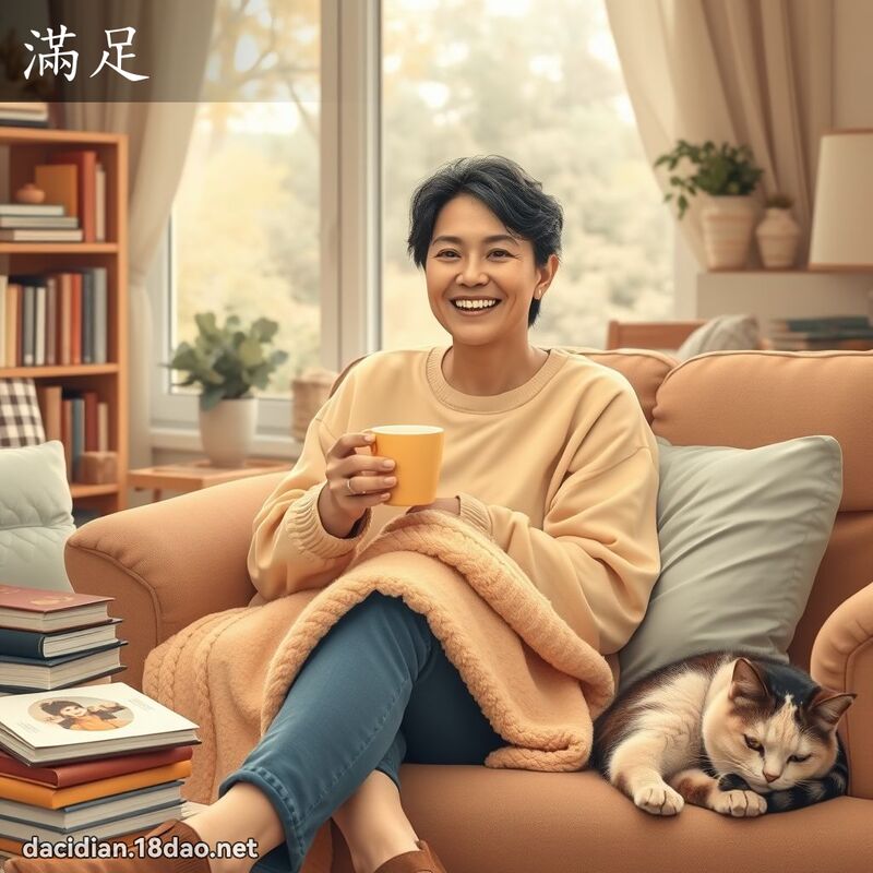 滿足 - 國語大辭典配圖