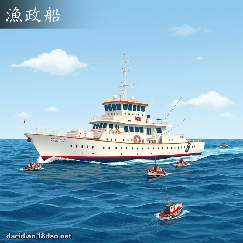 漁政船 - 國語大辭典配圖