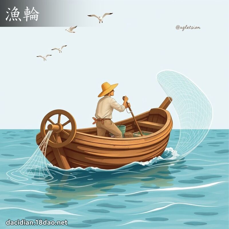 渔轮 - 国语大辞典配图