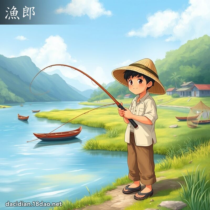 漁郎 - 國語大辭典配圖