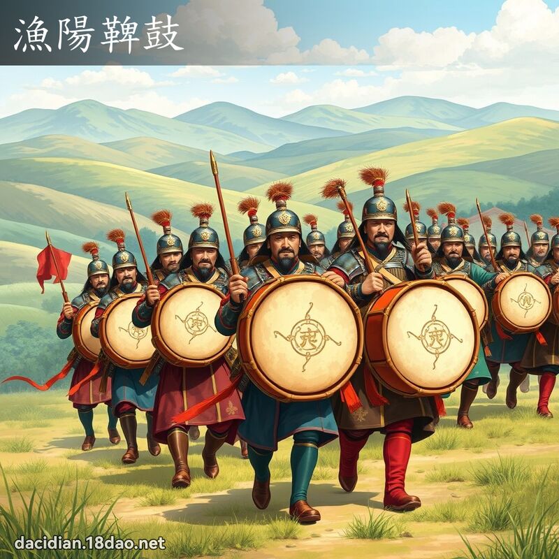 渔阳鞞鼓 - 国语大辞典配图