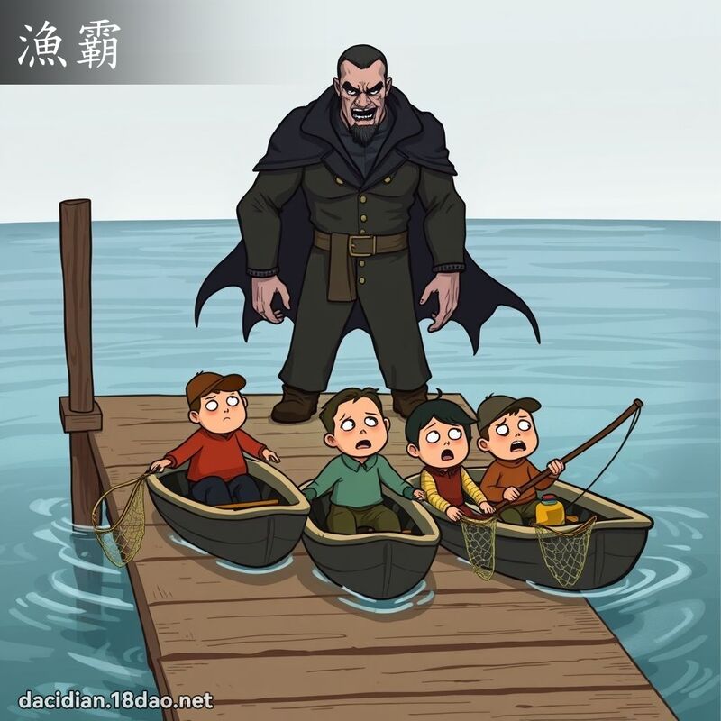 漁霸 - 國語大辭典配圖