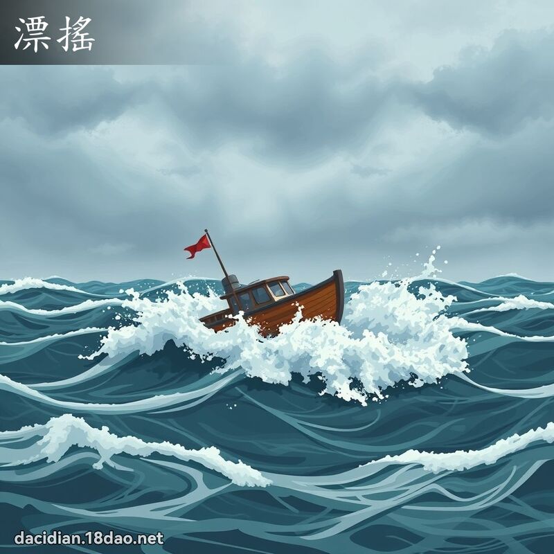 漂搖 - 國語大辭典配圖