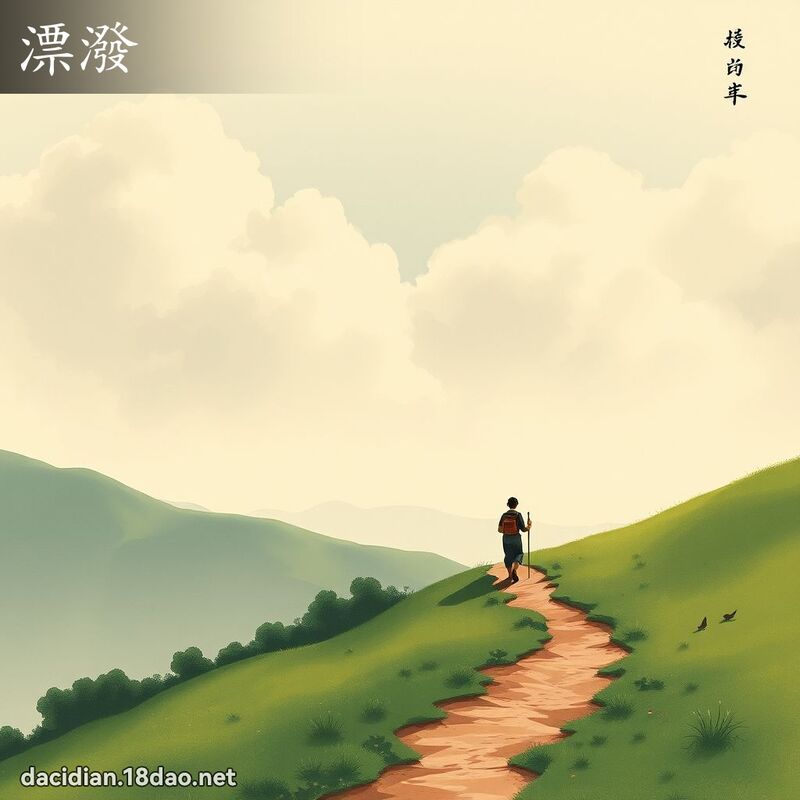 漂泼 - 国语大辞典配图