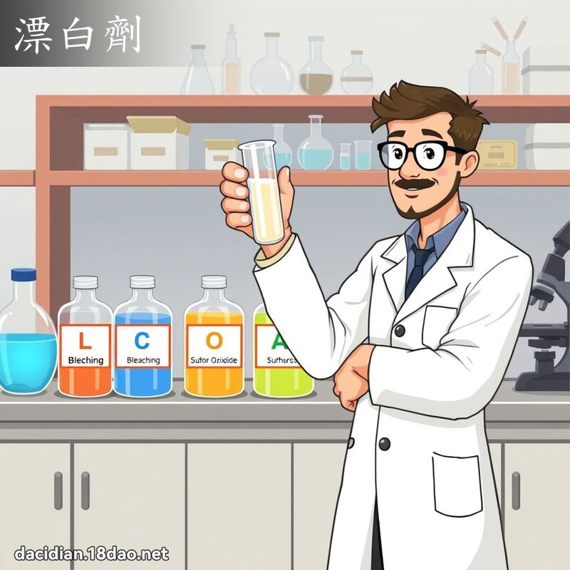 漂白剂 - 国语大辞典配图